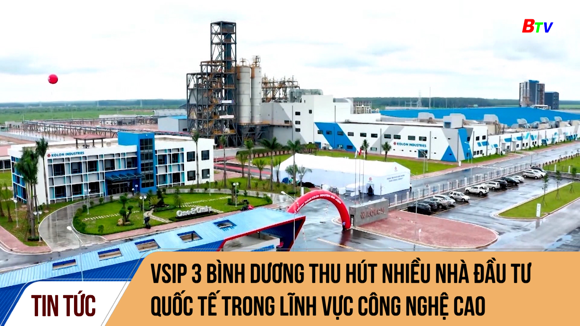 VSIP 3 Bình Dương thu hút nhiều nhà đầu tư quốc tế trong lĩnh vực công nghệ cao